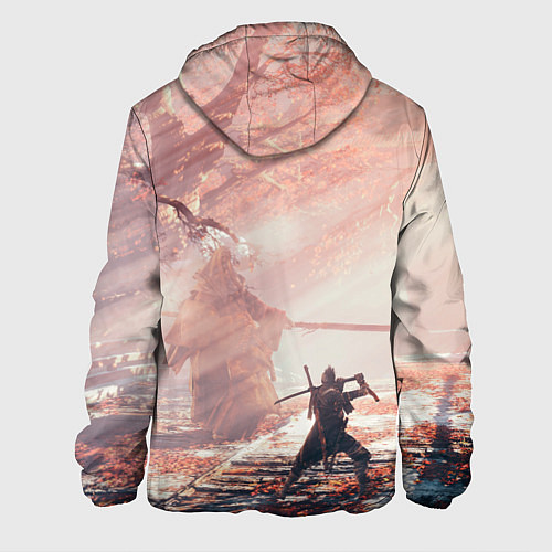 Мужская куртка Sekiro - Boss Fight / 3D-Черный – фото 2