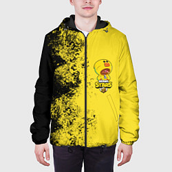 Куртка с капюшоном мужская Brawl Stars SALLY LEON, цвет: 3D-черный — фото 2