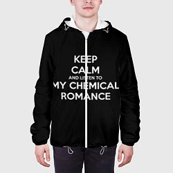 Куртка с капюшоном мужская My chemical romance, цвет: 3D-белый — фото 2