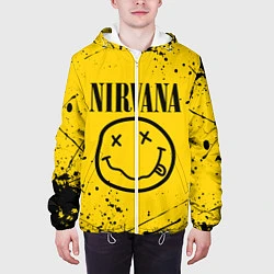 Куртка с капюшоном мужская NIRVANA, цвет: 3D-белый — фото 2