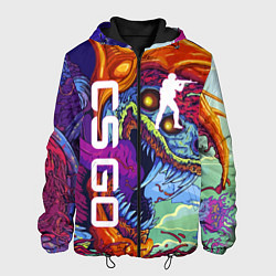 Куртка с капюшоном мужская CS GO HYPERBEAST, цвет: 3D-черный