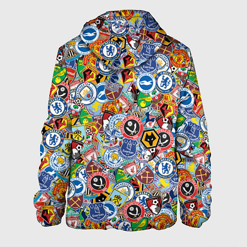 Мужская куртка Английская Премьер Лига / 3D-Черный – фото 2