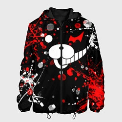 Куртка с капюшоном мужская MONOKUMA, цвет: 3D-черный