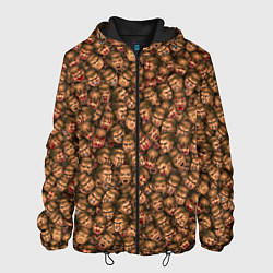 Куртка с капюшоном мужская Doomguy Classic, цвет: 3D-черный