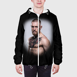 Куртка с капюшоном мужская Conor McGregor, цвет: 3D-белый — фото 2
