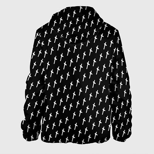 Мужская куртка LiL PEEP Pattern / 3D-Черный – фото 2