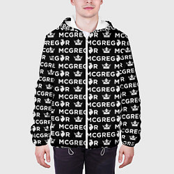 Куртка с капюшоном мужская Conor McGregor, цвет: 3D-белый — фото 2