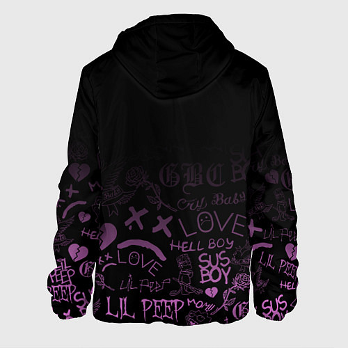 Мужская куртка LIL PEEP / 3D-Черный – фото 2