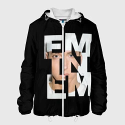 Куртка с капюшоном мужская Eminem, цвет: 3D-белый