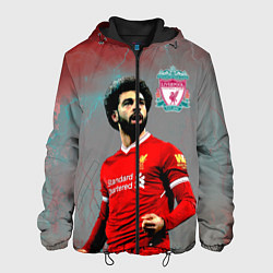 Куртка с капюшоном мужская Mohamed Salah, цвет: 3D-черный