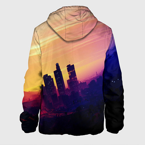 Мужская куртка GTA 5 / 3D-Черный – фото 2