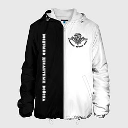 Куртка с капюшоном мужская Воздушно Десантные Войска, цвет: 3D-белый