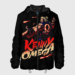 Куртка с капюшоном мужская Kenny Omega Street Fighter, цвет: 3D-черный