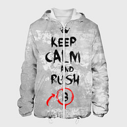Куртка с капюшоном мужская Rush B, цвет: 3D-белый