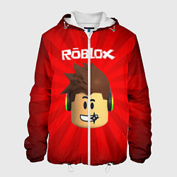 Куртка с капюшоном мужская ROBLOX, цвет: 3D-белый