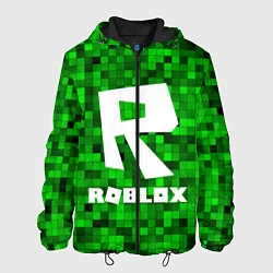 Куртка с капюшоном мужская Roblox, цвет: 3D-черный