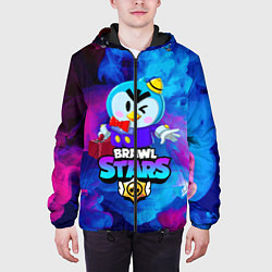 Куртка с капюшоном мужская BRAWL STARS MRP, цвет: 3D-черный — фото 2