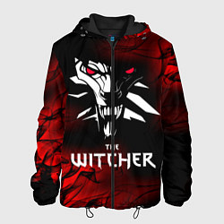 Куртка с капюшоном мужская THE WITCHER, цвет: 3D-черный