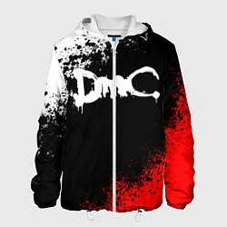 Куртка с капюшоном мужская DEVIL MAY CRY DMC, цвет: 3D-белый