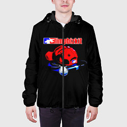 Куртка с капюшоном мужская LIMP BIZKIT, цвет: 3D-черный — фото 2