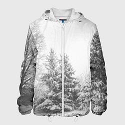 Куртка с капюшоном мужская Winter Storm, цвет: 3D-белый