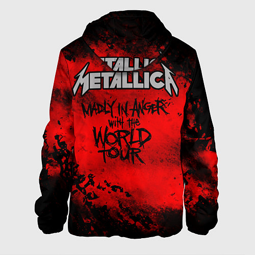 Мужская куртка Metallica / 3D-Черный – фото 2