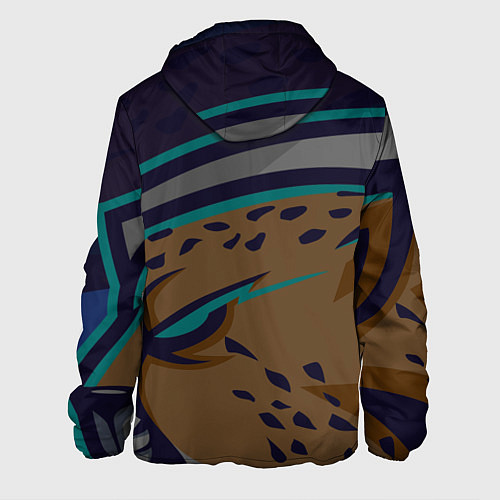 Мужская куртка Форма Cheetah / 3D-Черный – фото 2