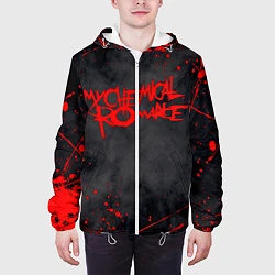 Куртка с капюшоном мужская My Chemical Romance, цвет: 3D-белый — фото 2
