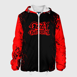 Куртка с капюшоном мужская Ozzy Osbourne, цвет: 3D-белый