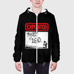 Куртка с капюшоном мужская Punks Not Dead, цвет: 3D-белый — фото 2