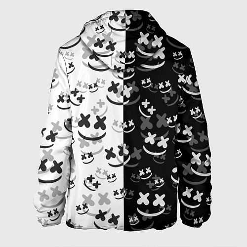 Мужская куртка Marshmello / 3D-Черный – фото 2