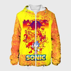 Куртка с капюшоном мужская Sonik, цвет: 3D-белый