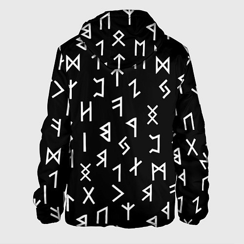 Мужская куртка Руны / 3D-Черный – фото 2
