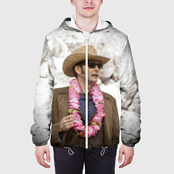 Куртка с капюшоном мужская FUNNY DOCTOR, цвет: 3D-белый — фото 2