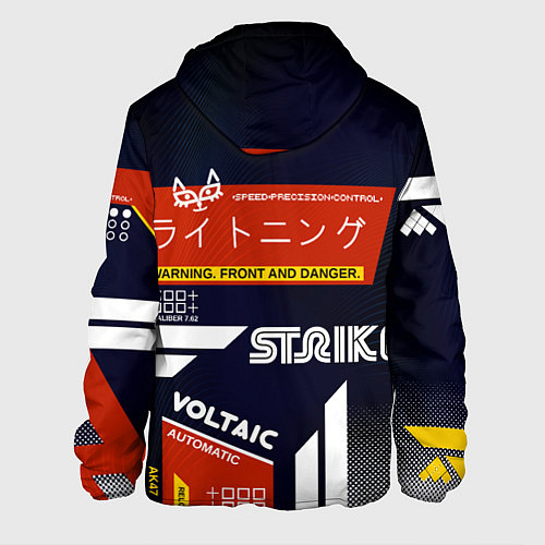 Мужская куртка Кровавый спорт / 3D-Черный – фото 2