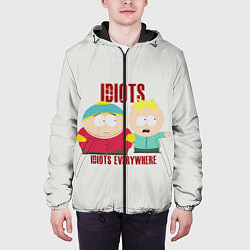 Куртка с капюшоном мужская South Park, цвет: 3D-черный — фото 2