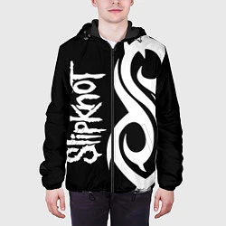 Куртка с капюшоном мужская Slipknot 6, цвет: 3D-черный — фото 2