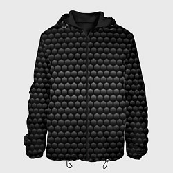 Куртка с капюшоном мужская СТАЛЬНЫЕ СОТЫ, цвет: 3D-черный