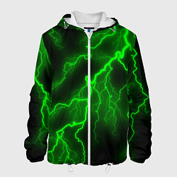 Мужская куртка МОЛНИЯ GREEN NEON