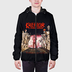 Куртка с капюшоном мужская Kreator 16, цвет: 3D-черный — фото 2