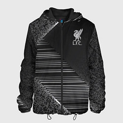Куртка с капюшоном мужская Liverpool F C, цвет: 3D-черный