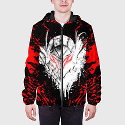 Куртка с капюшоном мужская BERSERK, цвет: 3D-черный — фото 2