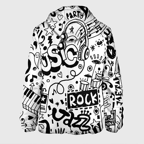 Мужская куртка Rock / 3D-Черный – фото 2