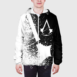 Куртка с капюшоном мужская Assassin’s Creed 03, цвет: 3D-белый — фото 2