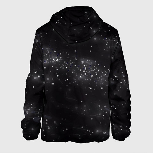 Мужская куртка Галактика / 3D-Черный – фото 2