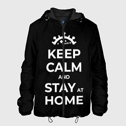 Мужская куртка Keep calm and stay at home