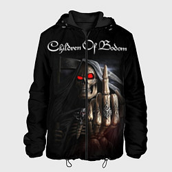 Куртка с капюшоном мужская Children of Bodom 9, цвет: 3D-черный