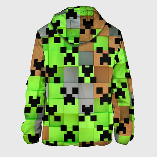Мужская куртка Minecraft / 3D-Черный – фото 2