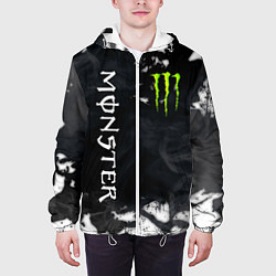 Куртка с капюшоном мужская MONSTER ENERGY, цвет: 3D-белый — фото 2