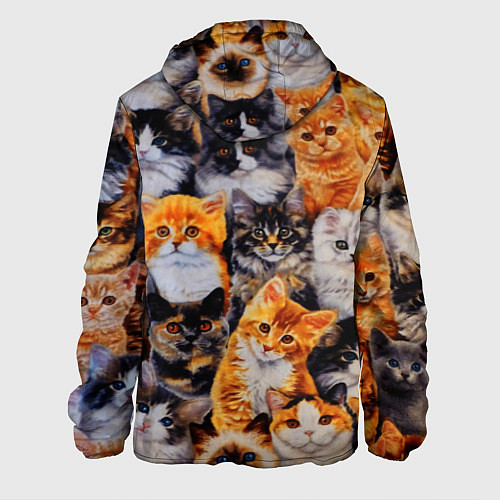 Мужская куртка КОТЯТКИ / 3D-Черный – фото 2